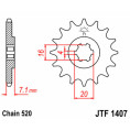 Pignon JT SPROCKETS acier standard 1407 - 520