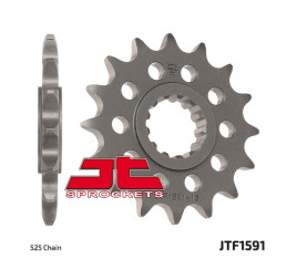 Pignon JT SPROCKETS acier standard 1591 - 525 - 1077290002