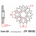 Pignon JT SPROCKETS acier anti-boue 1901 - 520