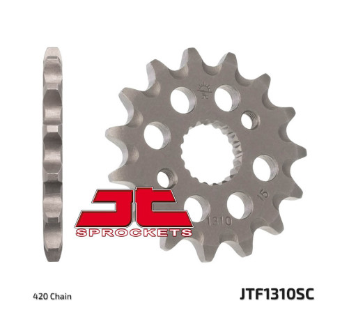 Pignon JT SPROCKETS acier anti-boue 1310 - 420 - 1077225002