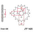 Pignon JT SPROCKETS 15 dents acier standard pas 428 type 1425