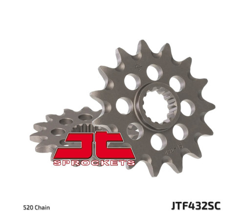 Pignon JT SPROCKETS acier anti-boue 432 - 520 - 1077390003