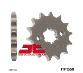 Pignon JT SPROCKETS acier standard 1550 - 428 - 1077276001