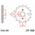 Pignon JT SPROCKETS acier standard 1550 - 428