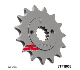 Pignon JT SPROCKETS acier anti-bruit 1908 - 520