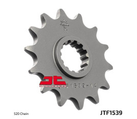 Pignon JT SPROCKETS acier anti-bruit 1539-520 - 1124297001