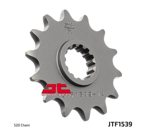 Pignon JT SPROCKETS acier anti-bruit 1539-520 - 1124297001