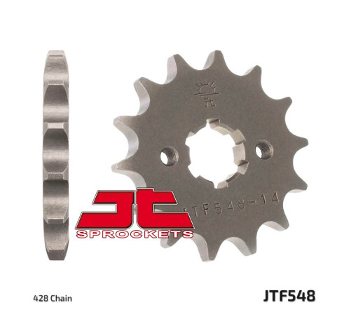 Pignon JT SPROCKETS acier standard 548 - 428 - 1077429002