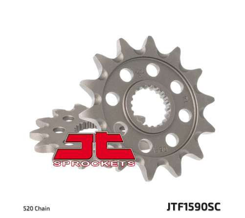 Pignon JT SPROCKETS acier anti-boue 1590 - 520 - 1074277002