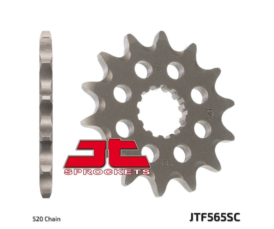 Pignon JT SPROCKETS acier anti-boue 565 - 520