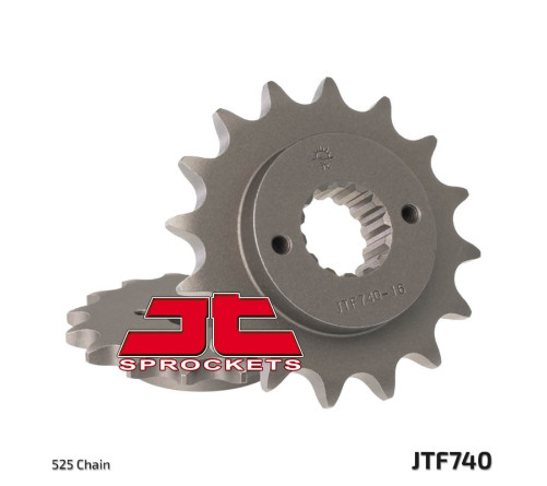 Pignon JT SPROCKETS acier standard 740 - 525 - 1077474001