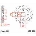 Pignon JT SPROCKETS acier standard 266 - 520