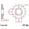 Pignon JT SPROCKETS acier standard 583 - 520