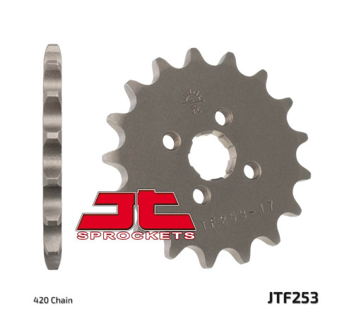 Pignon JT SPROCKETS acier standard 253 - 420 - 1077309001