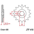 Pignon JT SPROCKETS acier standard 410 - 428