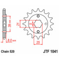 Pignon JT SPROCKETS acier standard 1041 - 520