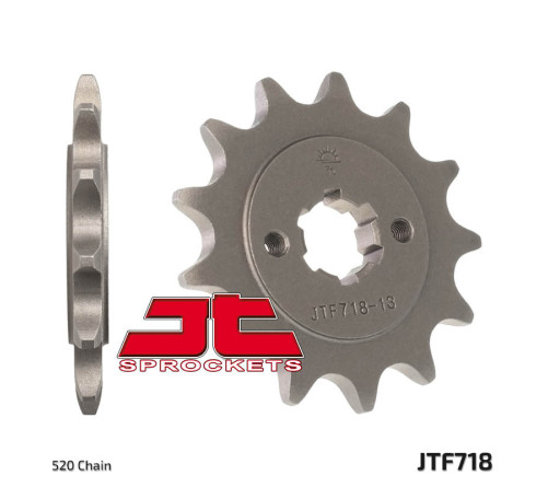 Pignon JT SPROCKETS acier standard 718 - 520 - 1077465001