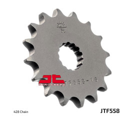 Pignon JT SPROCKETS acier anti-bruit 558 - 428