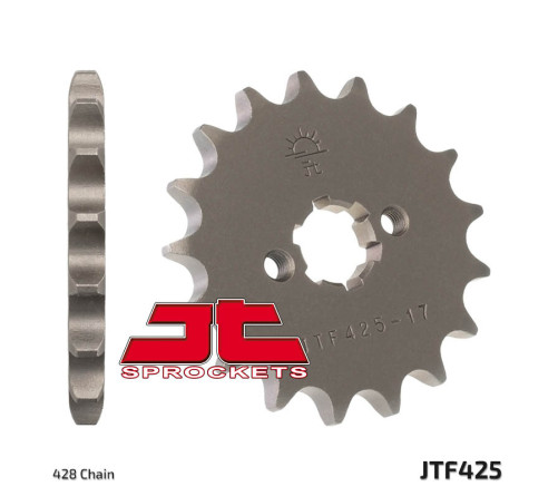 Pignon JT SPROCKETS acier standard 425 - 428 - 1077382004