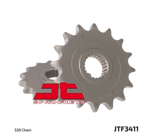 Pignon JT SPROCKETS acier standard 3411 - 520 - 1077363001