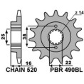 Pignon PBR acier standard 490BL - 520