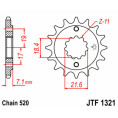 Pignon JT SPROCKETS acier standard 1321 - 520