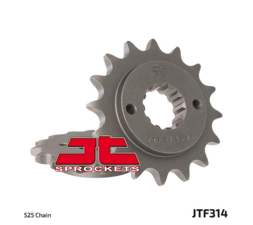 Pignon JT SPROCKETS acier standard 314 - 525 - 1077344001