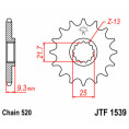 Pignon JT SPROCKETS acier standard 1539 - 520