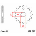 Pignon JT SPROCKETS acier standard 567 - 530