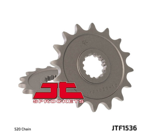 Pignon JT SPROCKETS acier standard 1536 - 520 - 1077270002