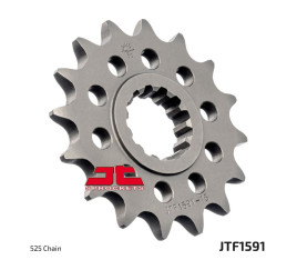 Pignon JT SPROCKETS acier anti-bruit 1591 - 525