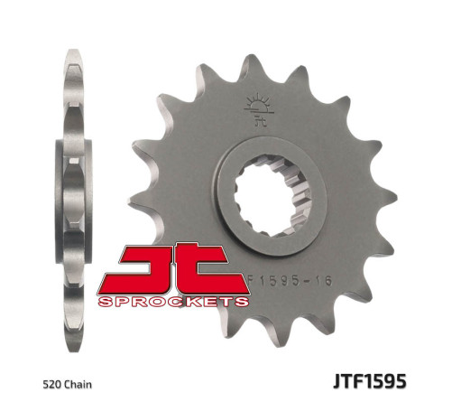 Pignon JT SPROCKETS acier standard 1595 - 520 - 1077294001