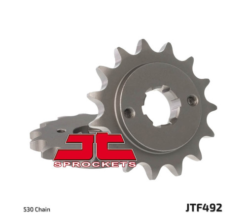 Pignon JT SPROCKETS acier standard 492 - 520 - 1077399002