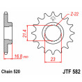 Pignon JT SPROCKETS acier standard 582 - 520