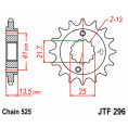 Pignon JT SPROCKETS acier standard 296 - 525