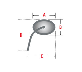 Rétroviseur SHIN YO Luca aluminium