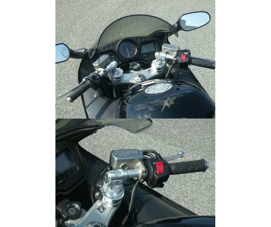 Guidons bracelet relevés LSL Top Match - Honda CBR1100XX