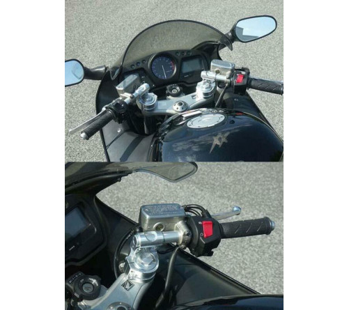 Guidons bracelet relevés LSL Top Match - Honda CBR1100XX