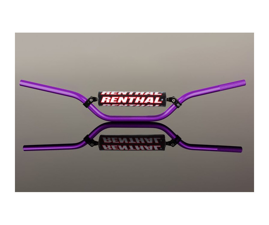 Guidon RENTHAL MX/Enduro 7/8" 809 RC High