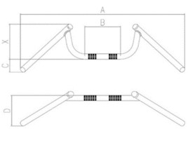 Guidon TOMMASELLI Condor Plus - 1081552001