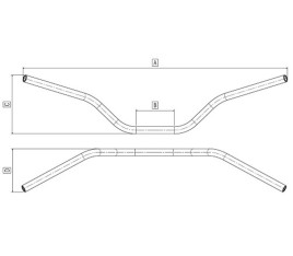 Guidon TOMMASELLI Medium