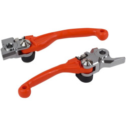 Jeu de leviers POLISPORT Pivor Incassable orange - KTM / Husqvarna - 1114998003