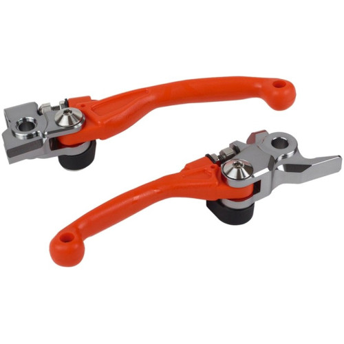 Jeu de leviers POLISPORT Pivor Incassable orange - KTM / Husqvarna - 1114998003