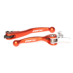 Ensemble de leviers flexibles forgés RFX Race (Orange) - KTM Divers freins Brembo / embrayages Magura - 1110553001