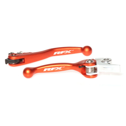 Ensemble de leviers flexibles forgés RFX Race (Orange) - 1110558001