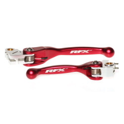 Ensemble de leviers flexibles forgés RFX Race (Rouge)- Honda CRF250/450 - 1110540001