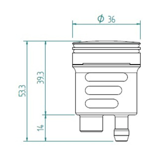 Bocal LIGHTECH 16cm³ - 1122889002