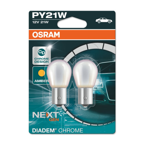 Ampoule OSRAM Diadem PY21W 12V/21W - X2 - 1114469