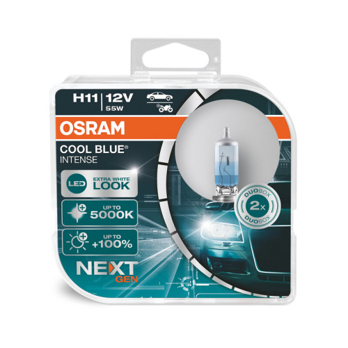 Ampoule OSRAM Cool Blue Intense Bulb H2 12V/55W - x2 - 1114465