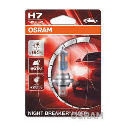 Ampoule OSRAM Night Breaker Laser H7 12V 55W - x1 - 1080416